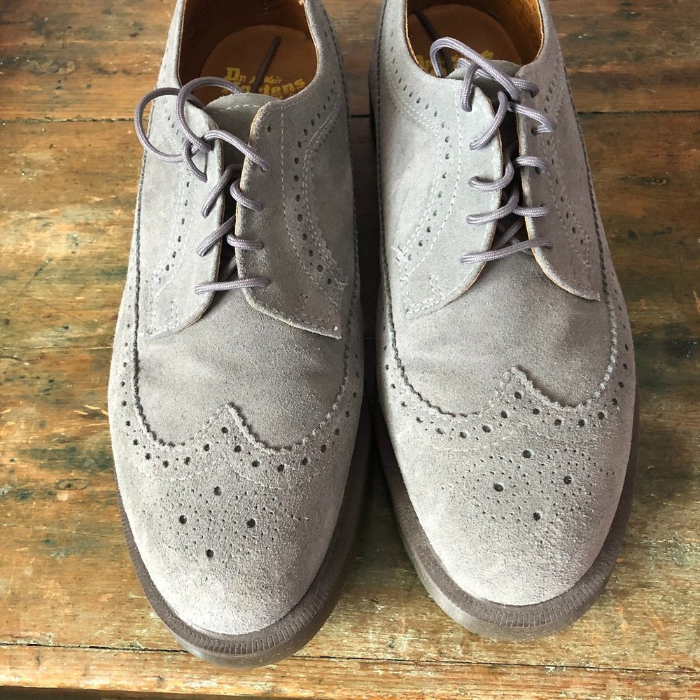 Dr Martens Brogue Syede Shoes